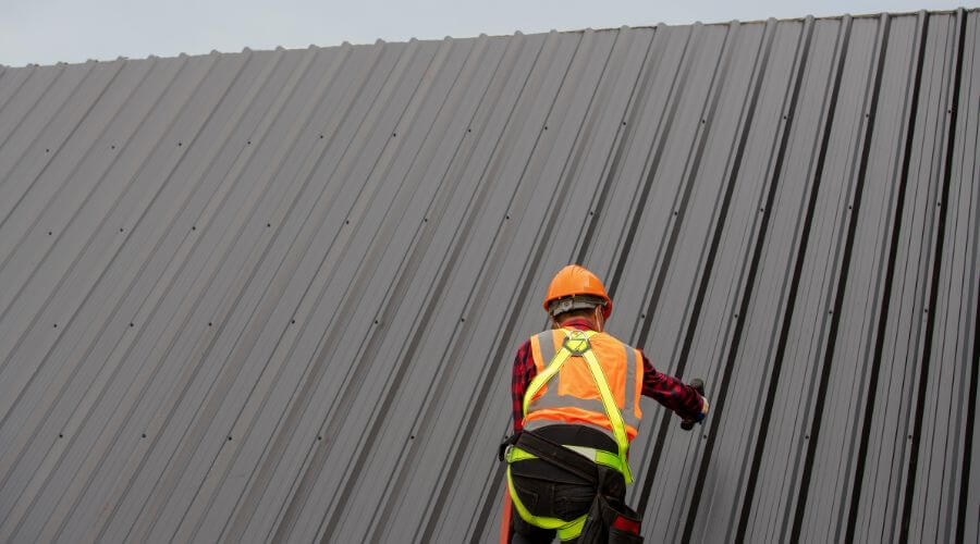 Professional metal roof installation services in Mayville, MI